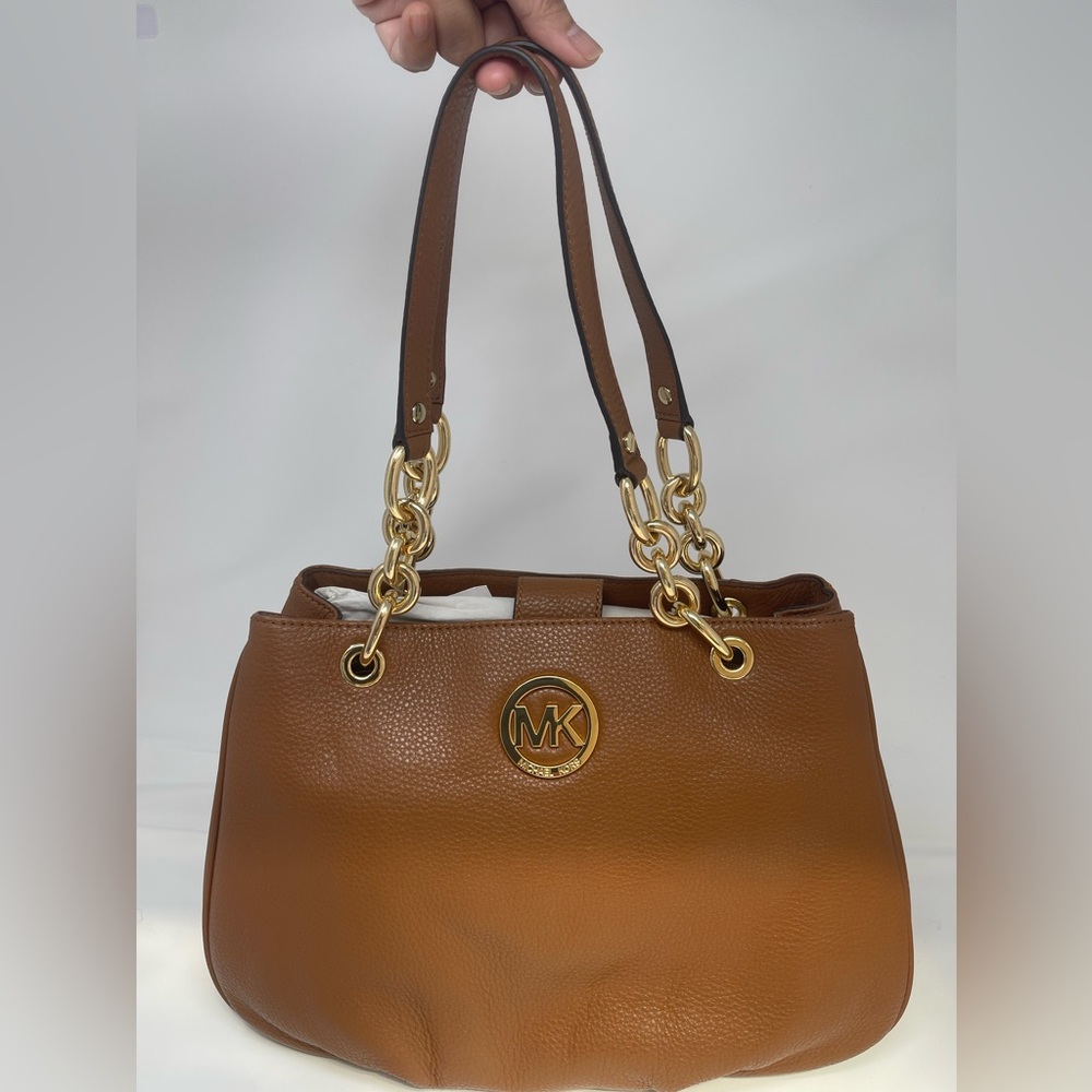 Michael Kors Fulton Brown Bag